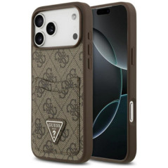 GUESS case for IPHONE 17 Pro Max GUHCP17XP4TPW (4G Double Card Triangle) gold