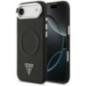 GUESS case for IPHONE 17 Air compatible with MagSafe GUHMP17MPSDTSCMK (PU W/ Triangle Logo) black GUESS case for IPHONE 17 Air compatible with MagSafe GUHMP17MPSDTSCMK (PU W/ Triangle Logo) black