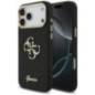 GUESS case for IPHONE 17 Pro Max GUHCP17XHG4SGCK (Fixed Glitter Big 4G Metal Frame) black