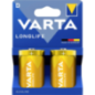 VARTA bateria alkaliczna R20 (Typ D) Longlife 2 szt (papierowa wk┼éadka)