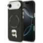 KARL LAGERFELD case for IPHONE 17 Air compatible with MagSafe KLHMP17MPSMLRKLK (PU Karl Pin) black