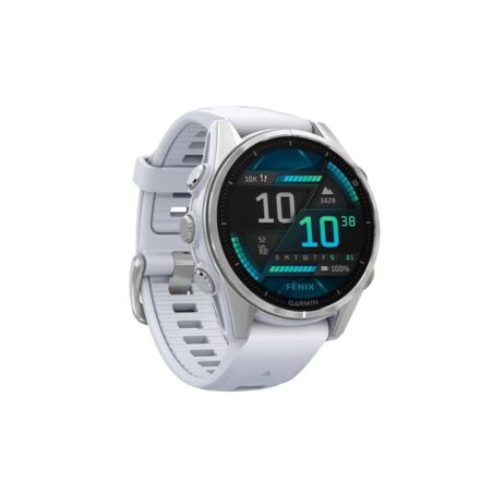 Watch Garmin Fenix 8 GPS 43mm Silicon White Band - White