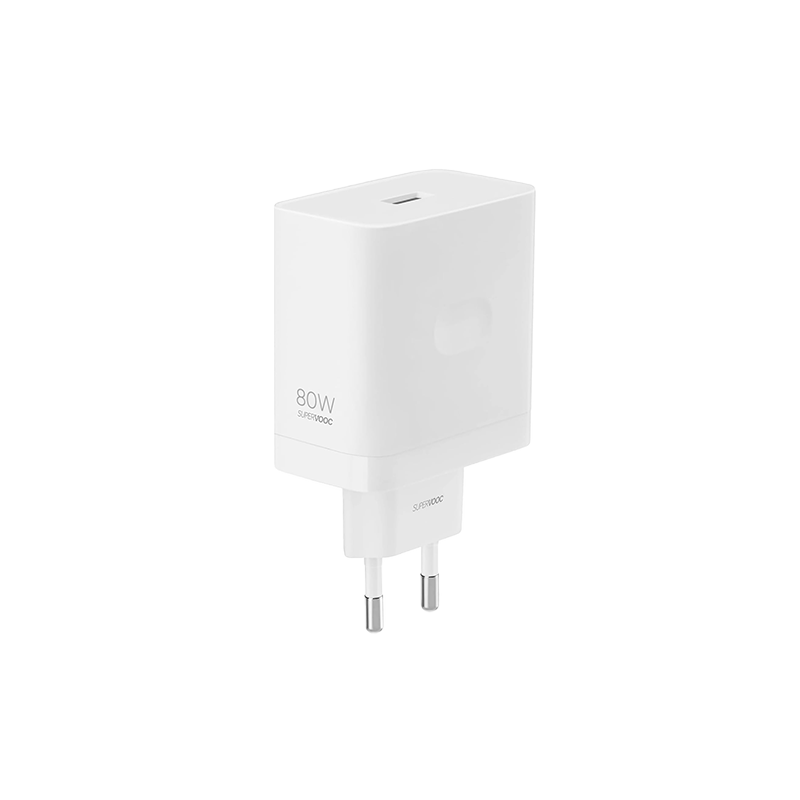 Realme 80W USB-A SuperVooc  Adapter - White