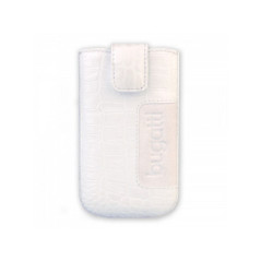 BUGATTI SlimCase Leder Croco White SL mit EasyOut Technik (8