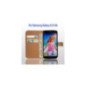 Ledertasche FLIP SLIMLINE ULTIMATE WALLET SERIES mit Standfunktion white für Samsung i9500 Galaxy S4