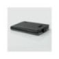 Ledertasche FLIP SLIMLINE FLEXI SERIES schwarz für Samsung i9500 / i9505 Galaxy S4|