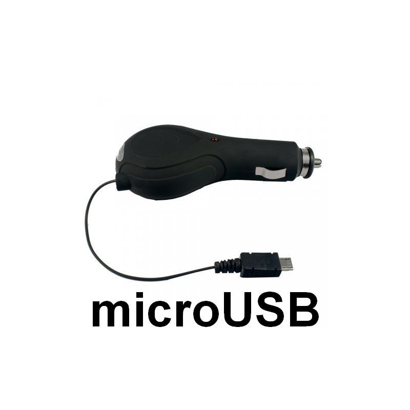 KFZ-Ladekabel microUSB ROLLUP universal  5V / 1,0 Ah