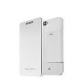 Original Flipcase white für WIKO Rainbow