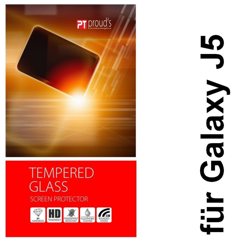 Schutzglas 9H für Samsung J500 Galaxy J5