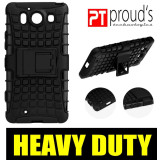 HEAVY DUTY DUAL PROTECT CASE schwarz für Samsung G925 Galaxy S6 Edge|