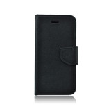 FLIP BOOK CASE FANCY DIARY schwarz für Sony Xperia X compact|