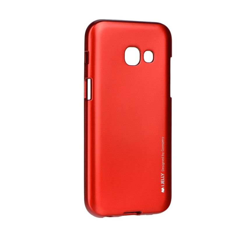MERCURY BackCase iJelly metallic-rot für Samsung A520 Galaxy A5 2017|