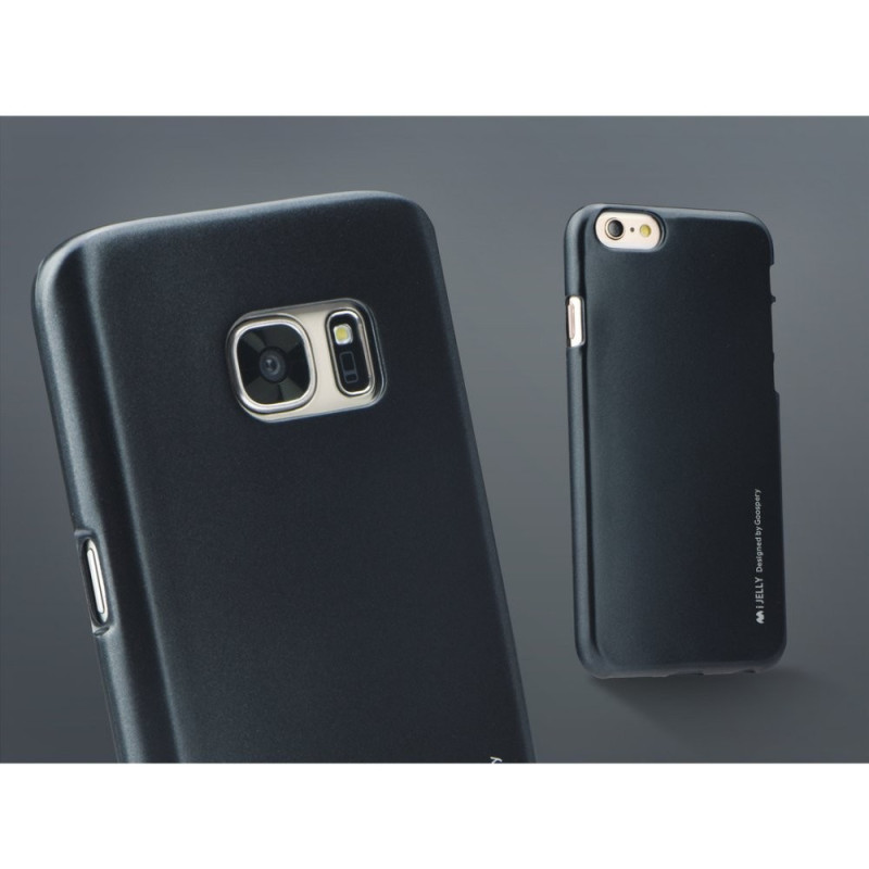 MERCURY BackCase iJelly metallic-schwarz für Samsung G960 Galaxy S9|