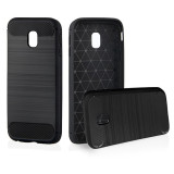 BACK-CASE Carbon schwarz für Huawei P20 Pro