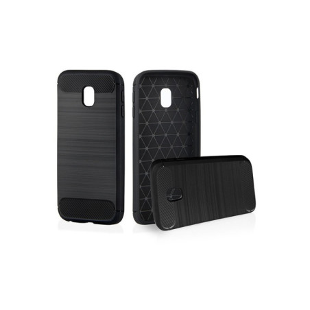 BACK-CASE Carbon schwarz für Huawei P20 Pro