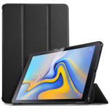 Folio Deluxe Folder-Case schwarz mit Stand- und Rotationsfunktion für Samsung T590/T595 Galaxy Tab A 2018