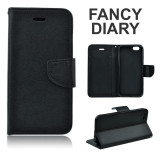 FLIP BOOK CASE FANCY DIARY schwarz für Xiaomi Redmi A2