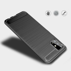 TPU CASE CARBON/BLACK für Samsung A515 Galaxy A51