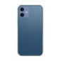 Baseus Frosted Glass Case Hard case with a flexible frame navyblue für iPhone 12 Pro / iPhone 12