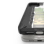Ringke Fusion X Design durable PC Case with TPU Bumper für Apple iPhone 12 mini black (Ticket band) (XDAP0018)