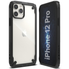 Ringke Fusion X durable PC Case black with TPU Bumper für Apple iPhone 12| iPhone 12 Pro (FUAP0024)