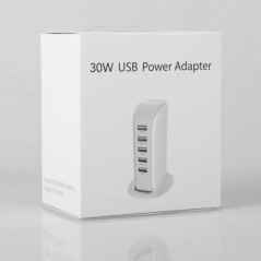 POWER-ADAPTER HOME USB-A 5 Ports EU-PLUG