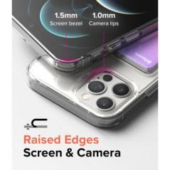 Ringke Fusion Card Case für Apple iPhone 12 / 12 Pro Card Wallet Documents Transparent