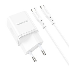 LADEGERÄT + KABEL USB-C 20W BOROFONE BN7