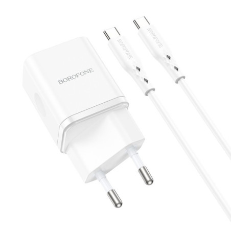 LADEGERÄT + KABEL USB-C 20W BOROFONE BN7