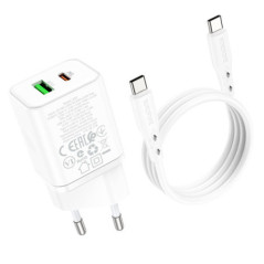 LADEGERÄT + KABEL USB-C 20W BOROFONE BN7