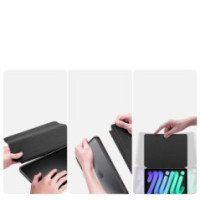 Dux Ducis Magi case smart cover with stand and storage for Apple Pencil black für Apple iPad mini 2021
