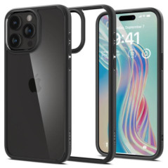 Spigen ULTRA HYBRID BLACK für APPLE IPHONE 15 PRO MAX