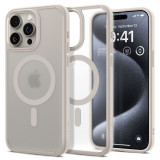 BACK-CASE Spigen Ultra Hybrid matte natural titanium für Apple iPhone 15 Pro