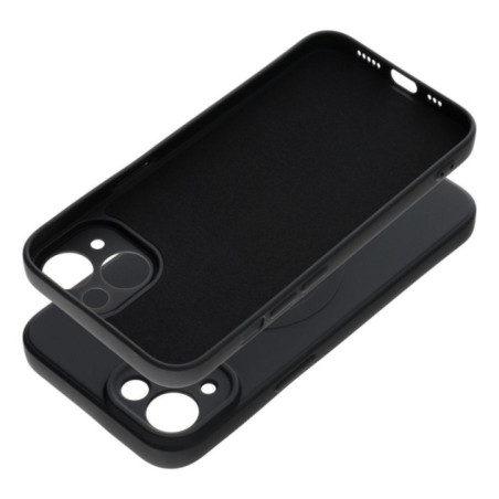 Silikon-Case (MagSafe-kompatibel) all black für Apple iPhone 14