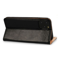 FLIPCASE ECHTLEDER schwarz für Xiaomi 14 Ultra