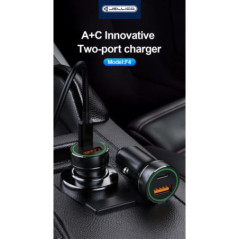 KFZ POWER-ADAPTER USB-A/USB-C JELLICO 20W PD / QC3.0