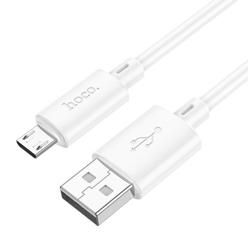 POWER-ADAPTER+CABLE HOME microUSB 100cm Hoco 2.4A