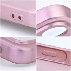 BACK-CASE METALLIC PINK für SAMSUNG Galaxy S24 FE