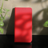 FLIPCASE WALLET SMART MAGNET rot für HONOR 200 Lite