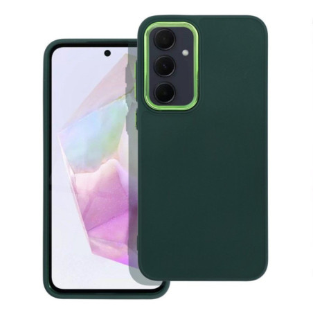 BACK-CASE FRAMED green für SAMSUNG Galaxy A36