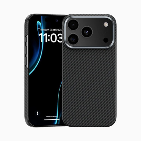 Back-Case Magnetic Armot KEVLAR Metal Frame black für APPLE iPhone 17 Pro