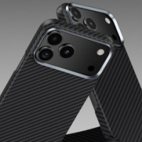 Back-Case Magnetic Armot KEVLAR Metal Frame black für APPLE iPhone 17 Pro