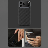 Back-Case Magnetic Armot KEVLAR Metal Frame black für APPLE iPhone 17 Pro