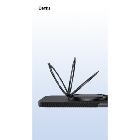 METAL RING+POP HOLDER Benks MAGSAFE-kompatibel Kevlar