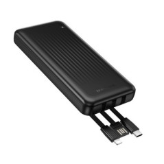 BOROFONE powerbank 10000 mAh mit integrierten Kabeln