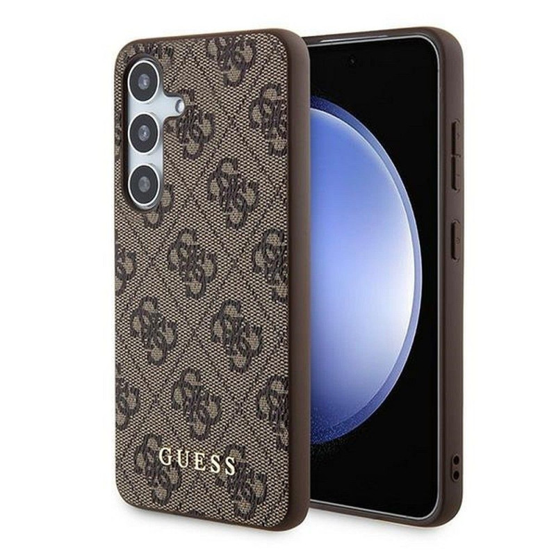 GUESS case for SAMSUNG A55 GUOHCSA55G4GFBR (PU 4G Classic Metal Logo) brown GUESS case for SAMSUNG A55 GUOHCSA55G4GFBR (PU 4G Classic Metal Logo) brown