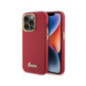 GUESS case for IPHONE 15 Pro GUHCP15LSMBSLM (Silicone Script Metal Logo & Frame) magenta GUESS case for IPHONE 15 Pro GUHCP15LSMBSLM (Silicone Script Metal Logo & Frame) magenta