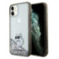KARL LAGERFELD case for IPHONE 11 KLHCN61LKCNSK (Liquid Glitter C) transparent