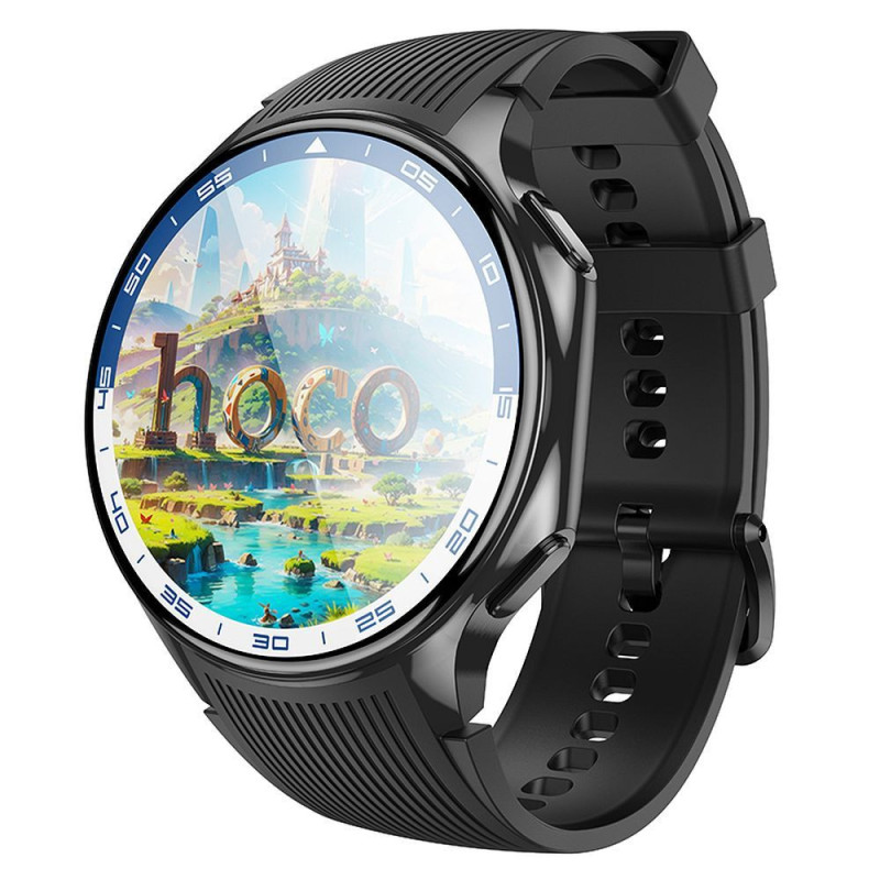 Smartwatch Hoco 1,43" AMOLED with call function Y24 black