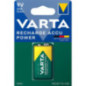 VARTA rechargeable battery 9V 200mAh Accu Power 1 pcs VARTA rechargeable battery 9V 200mAh Accu Power 1 pcs